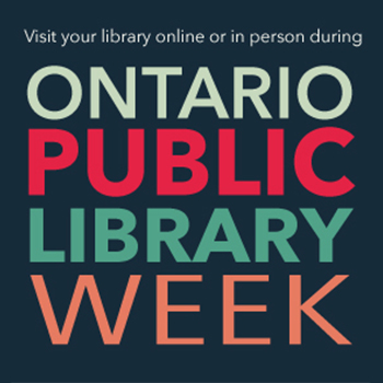 Ontario Public Library Week: October 16 – 22, 2016