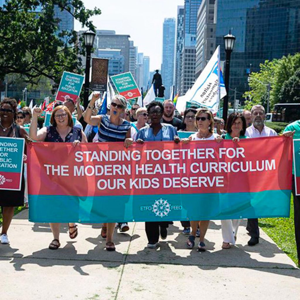 Teachers lose legal challenge of Ontario’s controversial sex-ed rollback