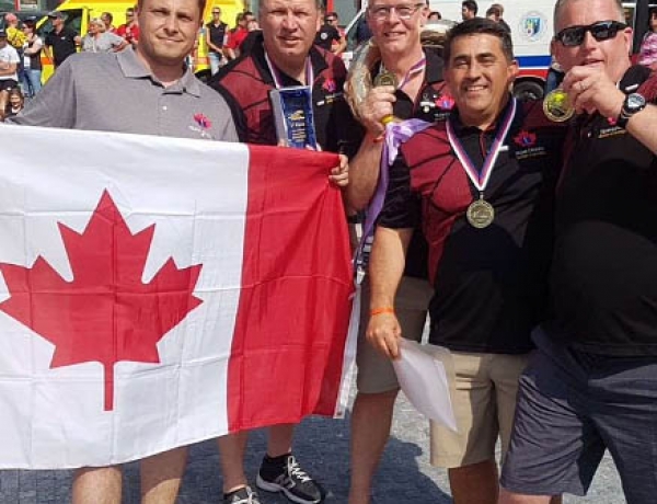 B.C. paramedics win gold at international competition