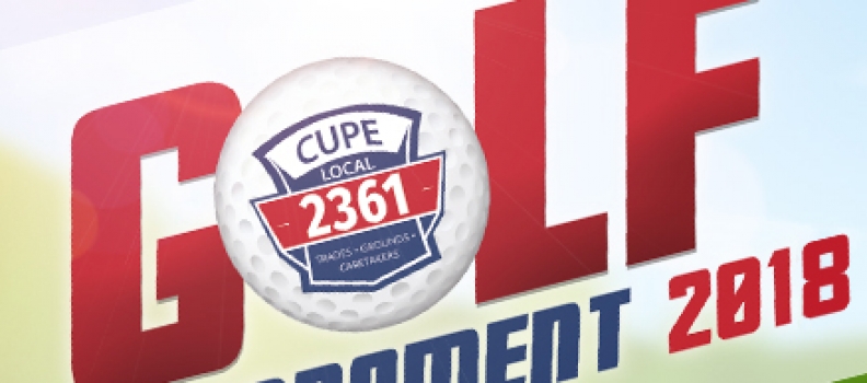 CUPE 2361 Golf Tournament