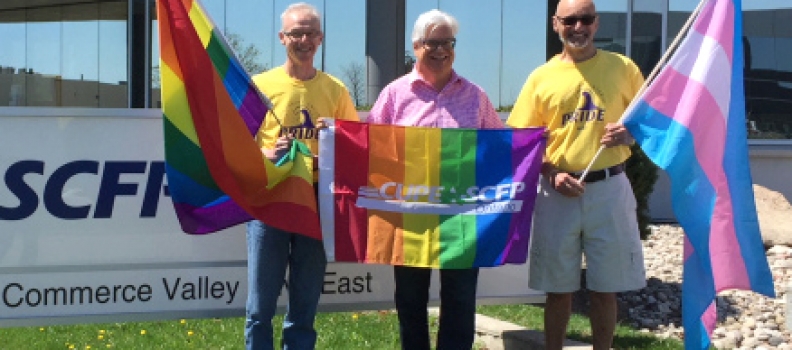 CUPE Ontario donates to Kincardine Pride
