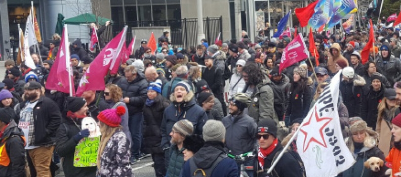 Liberals and Tories team up in attempt to violate rights of striking York University Instructors showing their “true colours”