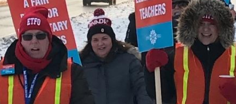 ETFO to escalate labour dispute by walking out once a week, plus rotating strikes